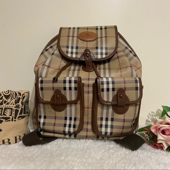 ❌ SOLD ❌ 💯 Authentic Burberry Backpack - Picture 2 of 11